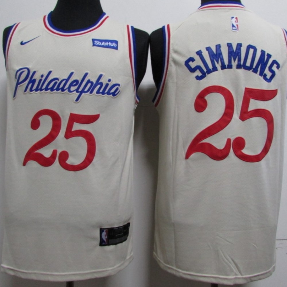 Philadelphia Sixers Jersey #25 Simmons